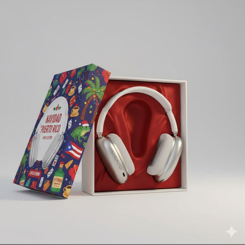 Auriculares Edición Limitada “Navidad Puerto Rico”